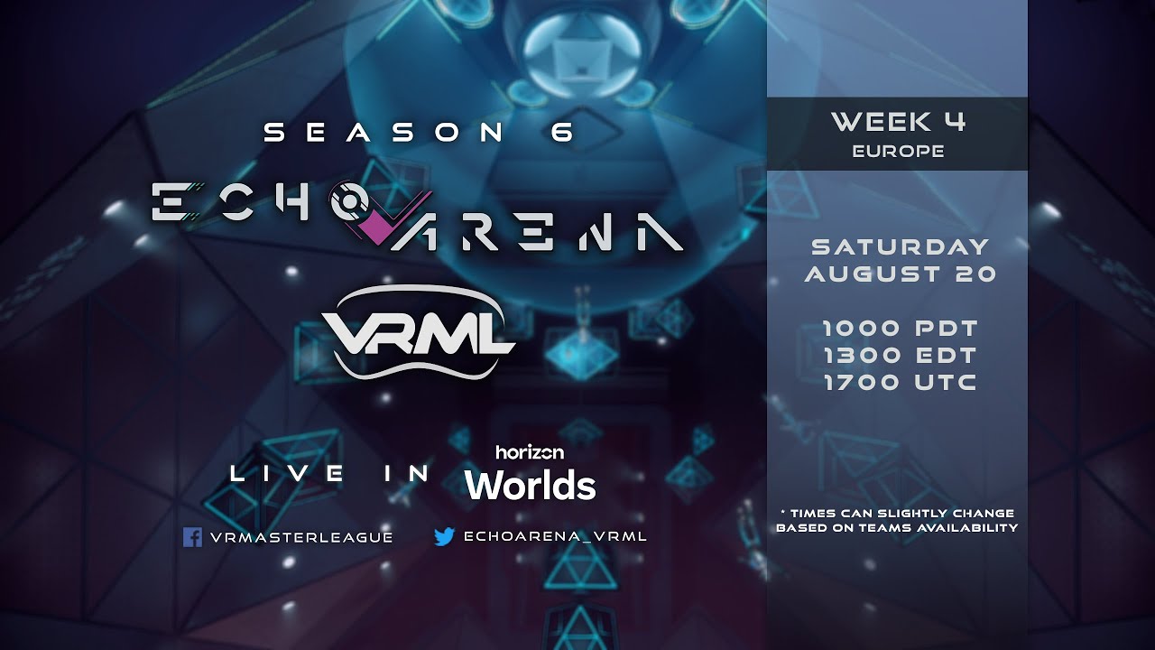 Echo Arena - Venues Showcase - Season 6 Week 4 (EU) - VRML - YouTube