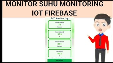 Sensor Suhu Monitoring IoT Firebase