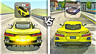 Racing Xperience vs Extreme Car Driving - ( Corvette C8 Speed Battle! )
