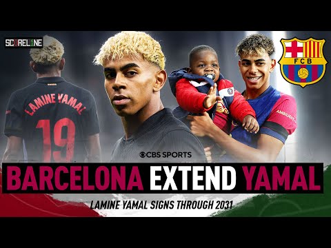 HERE TO STAY: Lamine Yamal signs Barcelona contract extension through 2031 ✍️🇪🇸 | Scoreline