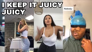 I keep it juicy juicy I eat that lunch She keep that booty booty | tiktok