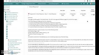 How to Upload an Assignment to a Turnitin Dropbox