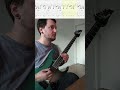 Born Of Osiris - Divergence - Guitar Cover + Tabs #shorts #guitarplayer #progmetal