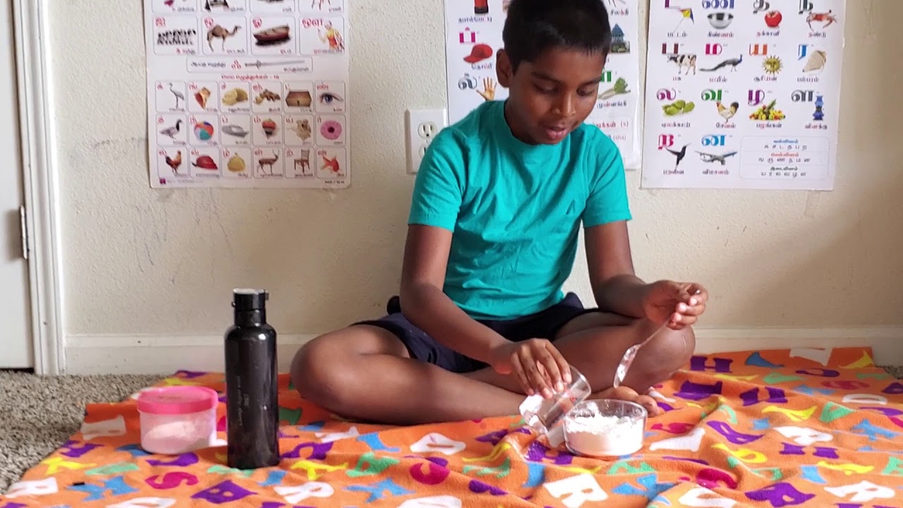 Cornstarch experiment YouTube