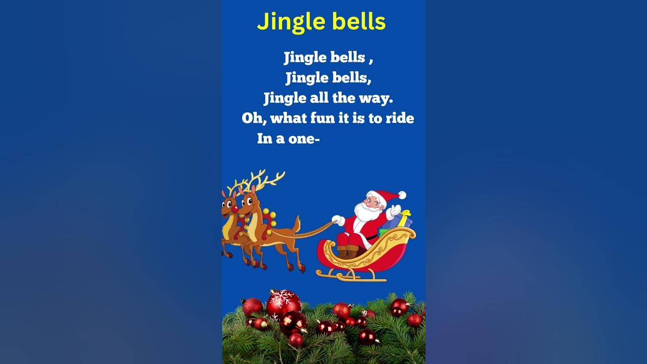 Jingle Bells Rhyme #shorts #jinglebells #christmas #santa #funny #santaclaus #dop2