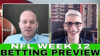NFL Opening Line Report | NFL Week 12 Betting Odds and Predictions with Drew Martin and Teddy Covers