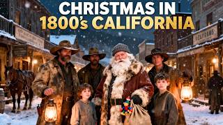 What Christmas Was REALLY Like in 1800s California | Relaxing History to Fall Asleep