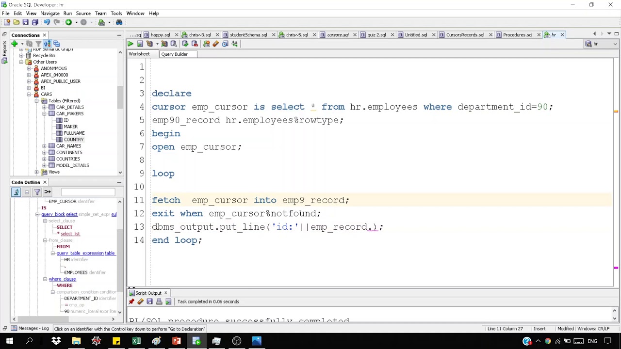 Mysql select schema