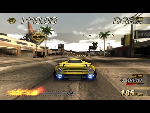 O JOGO DE DESTRUIÇÃO DE CARROS DO PS2 - BURNOUT REVENGE! 