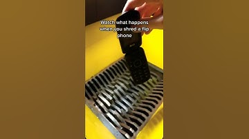 happend with phone shredding ASMR #shredded #shorts #relax #asmr #omg #satisfying #viral #shredding