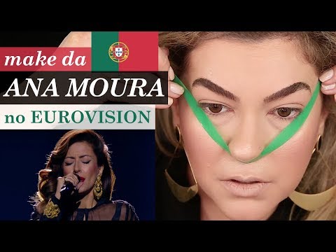 MAKE PARA HOMENAGEAR OS PORTUGUESES POR ALICE SALAZAR