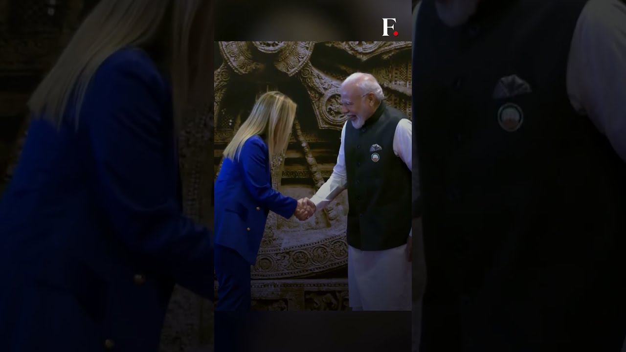 PM Modi Meloni Share a Light Moment Ahead of G20 Summit  Subscribe to Firstpost