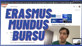 ERASMUS MUNDUS MASTER BURSU NEDİR? #EMJMD