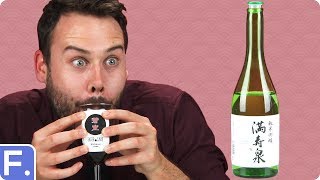 Irish People Taste Test Japanese Alcohol