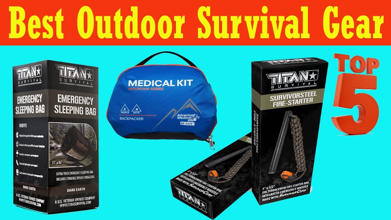 Top 5 Best Outdoor Survival Gear 2020