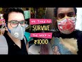 We Tried To Survive The Week In ₹1000  | Ok Tested