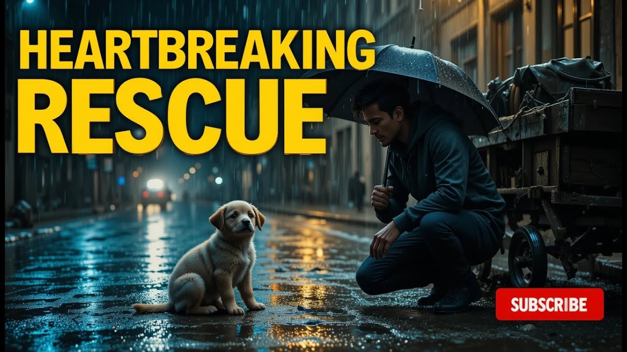"From Tears to Smiles 😢😊 | Heartbreaking Puppy Rescue Story That Will ...
