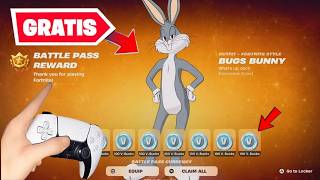 Como Conseguir Gratis Skin Bugs Bunny Pavos Fortnite Capítulo 7 Temporada 2 Pase De Batalla