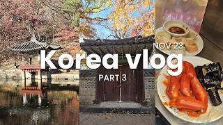 Korea Vlog 🇰🇷 - 2023 (part 3): Por dentro dos palácios da Coreia + museus e arte.
