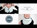 Col ou tour de cou très facile, tutoriel tricot!