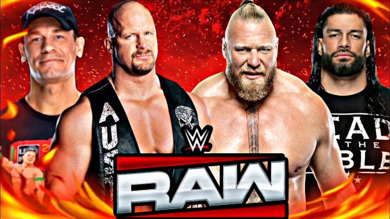 Полный матч - Джон Сина и Стив Остин против Романа Рейнса и Брока Леснара: WWE Raw Netflix 2026