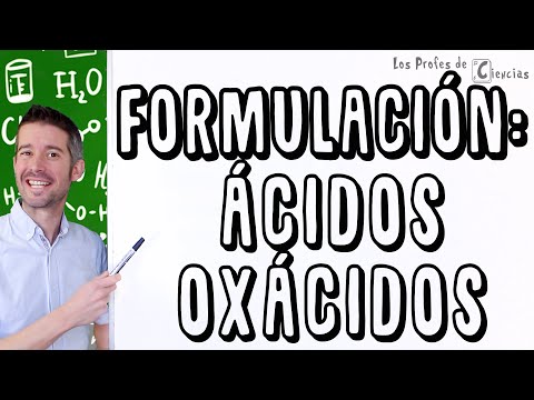 Video: ¿Cómo se nombran los ácidos cuando se usa hidro y cuando no?