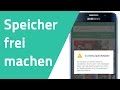 Speicher voll? So schaffst du wieder Platz auf deinem Smartphone!
