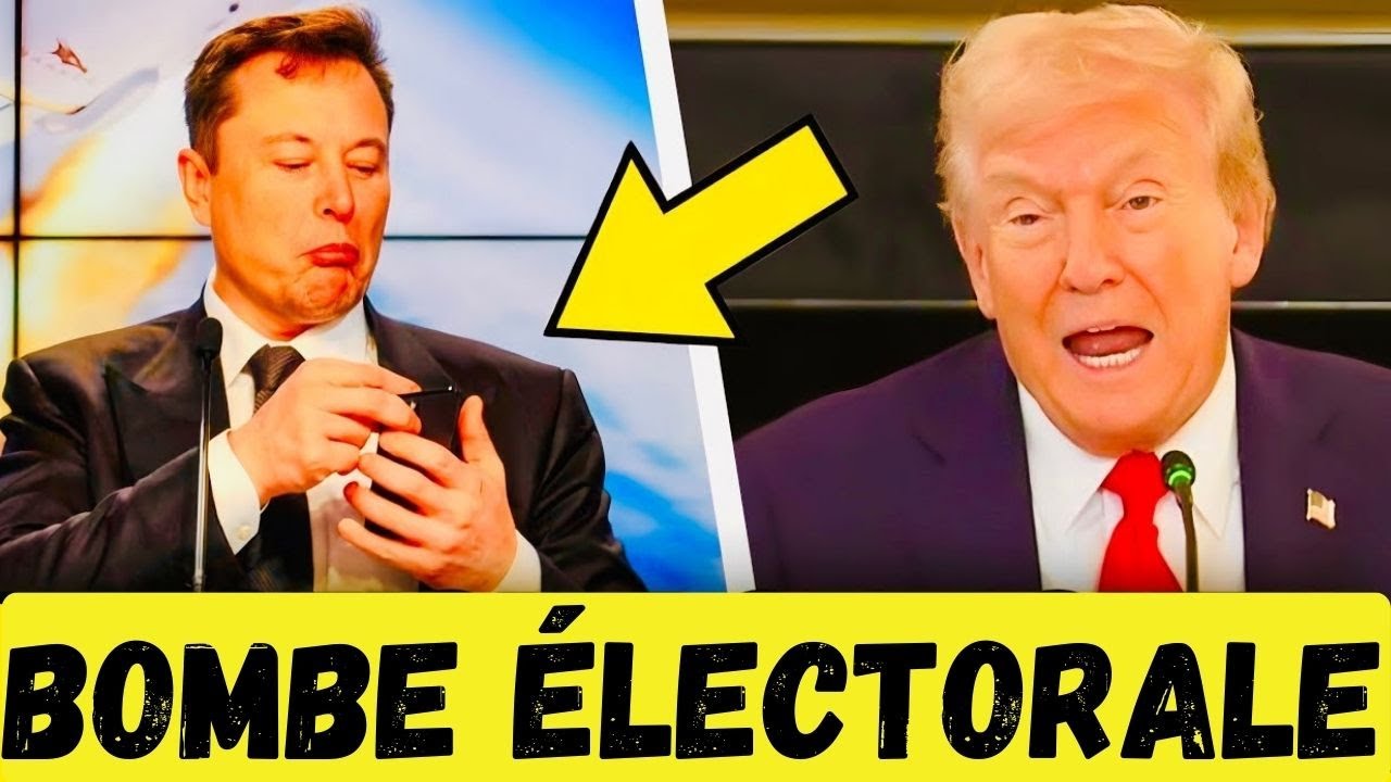 La bombe d'Elon Musk éclate sur les élections — Le cauchemar de Trump ...