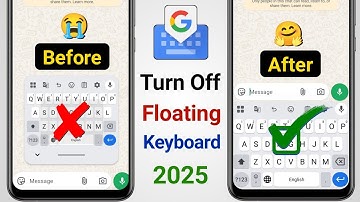 Keyboard Floating Problem | Floating Keyboard ko Kaise hataye | How To Disable Floating Keyboard