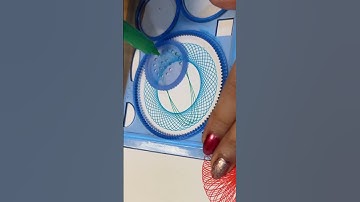 Mesmerizing Spirograph in 15 Seconds! ✨⭐️