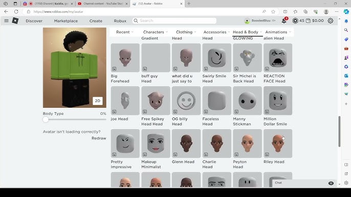 how to make ishowspeed avatar on roblox #shorts 