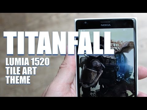 Titanfall Lumia 1520 Home Screen