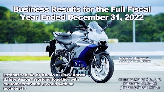 Business Results for the Full Fiscal Year Ended December 31, 2022