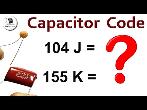 Video: Sådan læses værdien af kondensatorer: 13 trin (med billeder)