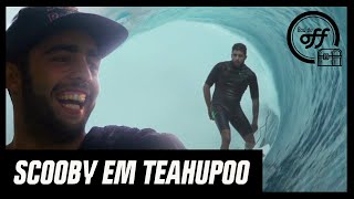 SCOOBY pegando ALTOS TUBOS na REMADA em TEAHUPOO CLÁSSICO | Baú Do OFF | Canal OFF