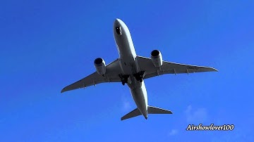 Japan Airlines Boeing 787-8 Head-On Takeoff SAN