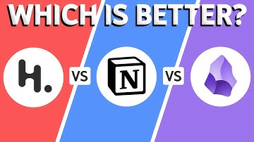 Heptabase vs Notion vs Obsidian (2025) - Which One Is BEST?