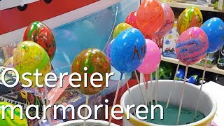 Ostereier Marmorieren Mit Kreul Marmorierfarben