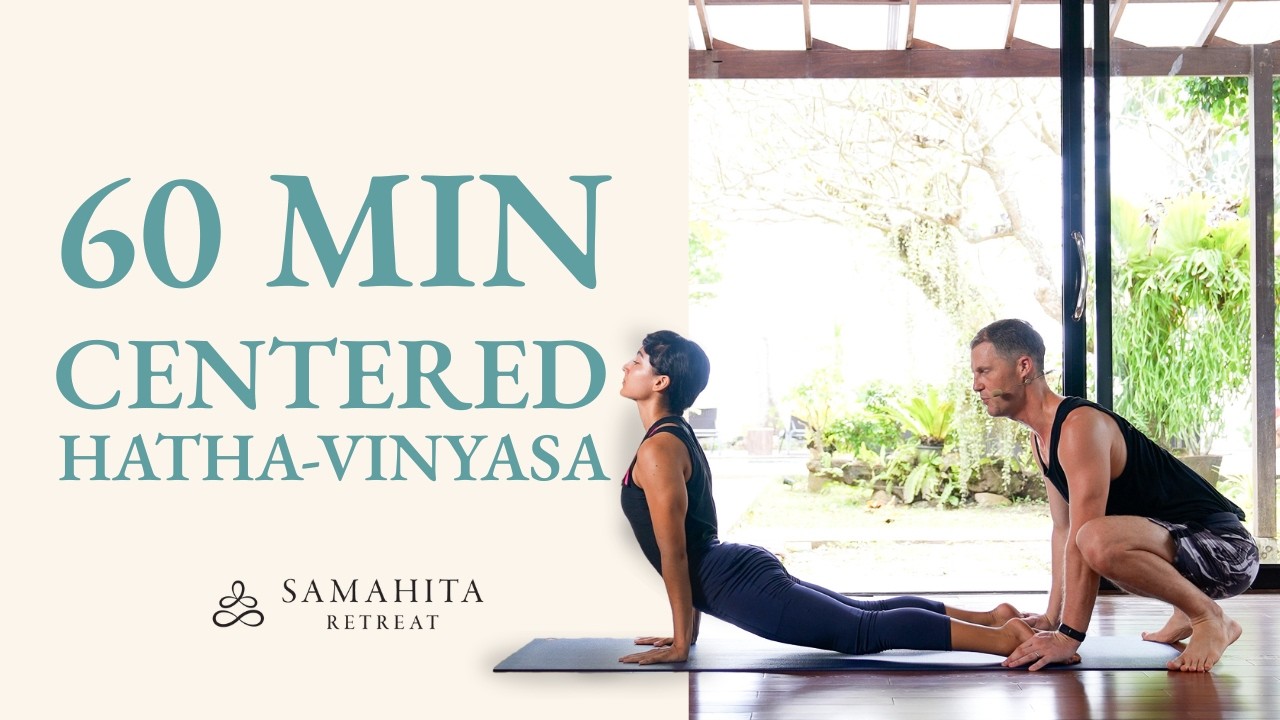60 Min Centered Hatha-Vinyasa Dynamic Yoga Practice