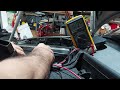 2004 Mercedes C230 w203 New &amp; old MAF sensor test with digital meter