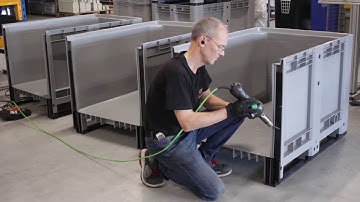 Kunststof palletbox op maat – spiegellassen | Engels Group