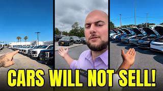 Dealerships are DROWNING in Cars They Can't Sell — And Everyone Knows Why
