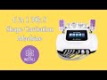 30k S Shape Machine With 160mW Laser Lipo Pads for Sculpted Body: How to Install | MS-45T6SB