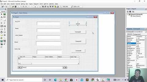 Database Rumah sakit ( rawat inap) Microsoft visual basic 6.0 Pria Insawan, 42320002