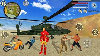 Iron Rope Hero: Vice Town City Crime Simulator #5 - Android Gameplay screenshot 2