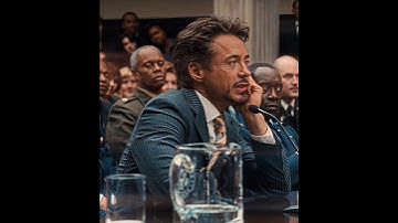 The Aura Farming In This Scene Is Crazy 😭 | Ironman Edit | Song - AL NACER! #marvel #edit #shorts