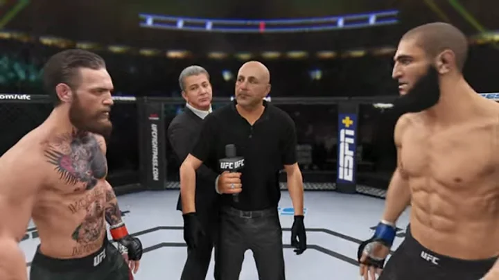 Conor McGregor vs. Khamzat Chimaev Full Fight - EA Sports UFC 4