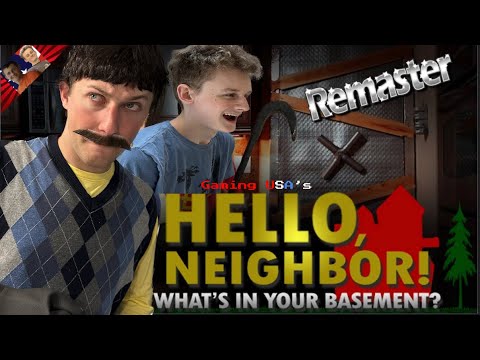 [Hello Neighbor] What's In Your Basement GUSA Edition Remake!