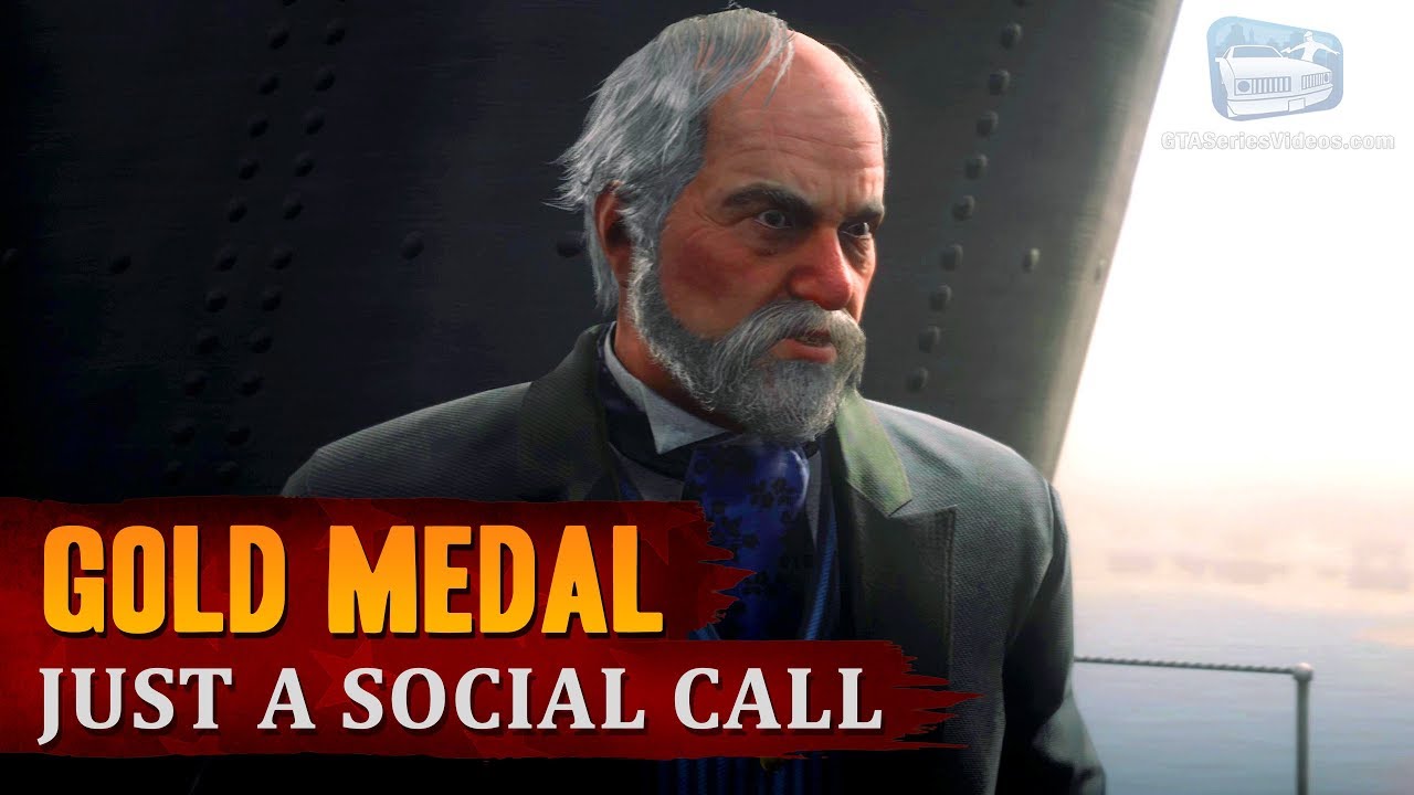 Red Dead Redemption 2 Mission 73 Just a Social Call [Gold Medal