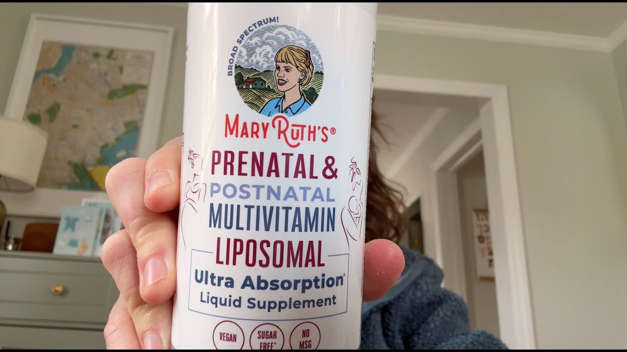 MaryRuth Organics Prenatal & Postnatal Multivitamin (Review): Taste Test!